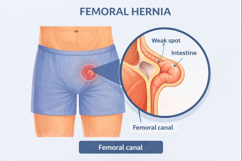 femoral hernia
